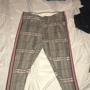Plaid pants
